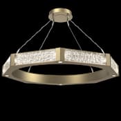 Hammerton Studio Glacier 20 Light 48" Wide LED Ring Chandelier Configure Below
