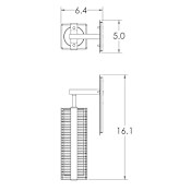 Hammerton Studio Downtown Mesh Single Light 16" Tall Wall Sconce - Medium (E26) with Frosted Glass Inner and Finished to Match Metal Outer Shade Flat Bronze