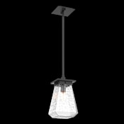Hammerton Studio Outdoor Chilled Glass 9" Wide Mini Pendant Configure Below
