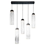 Hammerton Studio Ledgestone 5 Light 36" Wide LED Linear Pendant Configure Below