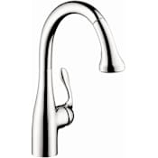Hansgrohe Allegro E Gourmet 1.75 GPM Pull-Down Kitchen Faucet Gourmet HighArc Spout with Magnetic Docking & Locking Spray Diverter - Limited Lifetime Warranty Chrome