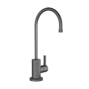 Hansgrohe Modern 1.5 GPM Single Hole Water Dispenser Beverage Faucet - Cold Only Brushed Black Chrome