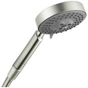 Hansgrohe Raindance S 2 GPM Multi-Function Handshower with Air Power and Quick Clean Technologies Brushed Nickel