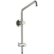 Hansgrohe Croma SAM Retrofit Shower System Upgrade - Less Shower Head and Handshower Brushed Nickel