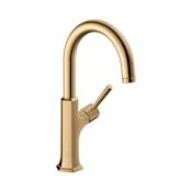 Hansgrohe Locarno 1.5 GPM Single Hole Bar Faucet Brushed Bronze