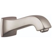 Hansgrohe Metris C Wall Mounted Tub Spout Non Diverter Brushed Nickel