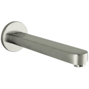 Hansgrohe Metris S Tub Spout Wall Mounted Non Diverter Long Brushed Nickel