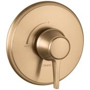Hansgrohe Ecostat Classic Pressure Balanced Valve Trim - Less Rough In Brushed Bronze