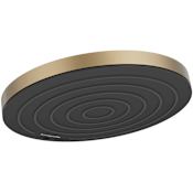 Hansgrohe Pulsify S 2.5 GPM Single Function Rain Shower Head Brushed Bronze