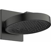 Hansgrohe Rainfinity 1.75 GPM Multi Function Rain Shower Head Brushed Black Chrome