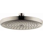 Hansgrohe Croma Rain 2.5 GPM Shower Head Brushed Nickel