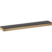 Hansgrohe Rainfinity 20" Metal Bathroom Shelf Brushed Bronze