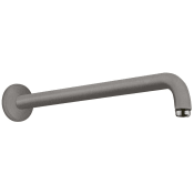 Hansgrohe Raindance 15" Shower Arm with Escutcheon Plate Brushed Black Chrome