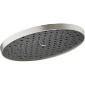 Hansgrohe Activera S 2.5 GPM Single Function Rain Shower Head Brushed Nickel