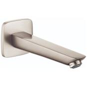 Hansgrohe Logis 7-5/8" Non-Diverter Wall Mounted Tub Spout Brushed Nickel