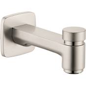 Hansgrohe Logis 5-7/8" Diverter Wall Mounted Tub Spout Brushed Nickel