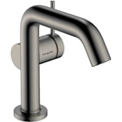 Hansgrohe Tecturis S 1.2 GPM Single Hole Bathroom Faucet with CoolStart Technology Brushed Black Chrome