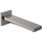 Hansgrohe Tecturis E 8-1/4" Tub Spout Brushed Black Chrome