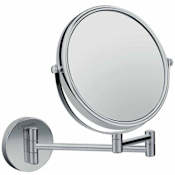 Hansgrohe Logis Universal 7" W x 11-11/16" H Circular Makeup Mirror Chrome