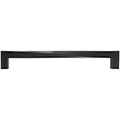 Hapny Home Twist 8" Center to Center Twisted Square Solid Brass Cabinet Handle / Drawer Pull Matte Black