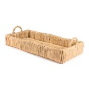 happimess Anika 23" Wide Abaca Decorative Tray Natural