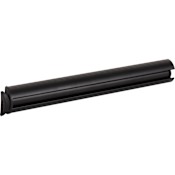 Hardware Resources 14" Heavy Duty Telescoping Adjustable Closet Valet Garment Rod - 30 Lb Capacity Matte Black