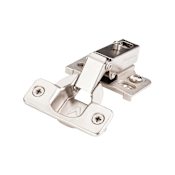 Hardware Resources 22855 Series 1/2 Inch Overlay Adjustable Concealed Euro Hinge with 125 Degree Opening Anglefor Face Frame Cabinets - Single Hinge Chrome