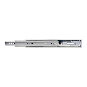 Hardware Resources 303FU Series PAIR of 14 Inch Side Mount Full Extension Heavy Duty Drawer Slide with 100 Pound Weight Capacity - Single Zinc