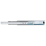 Hardware Resources 303FU Series 28 Inch Full Extension Side Mount Ball Bearing Drawer Slide with 100 Lbs. Weight Capacity - Pair Zinc
