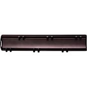 Hardware Resources Closet System 14" Belt Rack Organizer with 6 Double Hooks - 100 lb Slides Dark Bronze