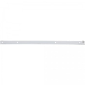 Hardware Resources 4000 Series Pack of (100) - 22-5/8 Inch 3/4 Extension Bottom Mount Euro V Notch Left Drawer Slides with 100 Pound Weight Capacity White