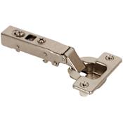 Hardware Resources 725 Series Heavy Duty Full Overlay Concealed European Cabinet Door Hinge with 110 Degree Opening Angle and Self-Close Function - Single Hinge Polished Nickel