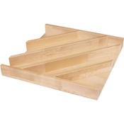 Hardware Resources 19" Drop In Utensil Organizer Drawer Insert for 21" Drawers UV Coated