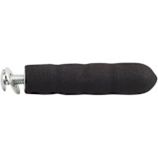 Hardware Resources Single Pegs for Peg Board Filler Pull Outs - 3 Pack Black