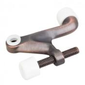 Hardware Resources Adjustable Hinge Pin Door Stop - Single Brushed Oil Rubbed Bronze