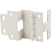 Hardware Resources Institutional Hospital Tip 5 Knuckle Non Mortise Wrap Cabinet Door Hinge with 270 Opening Angle - Single Hinge Almond