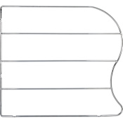 Hardware Resources 18 Inch Tall Wire Bakeware Divider Chrome