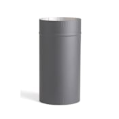 Heat-Fab 8" Saf-T Liner 304 12" Length Male/Male Adapter Stainless Steel