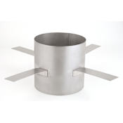Heat-Fab 6" Saf-T Liner 316 Top Support Kit Stainless Steel