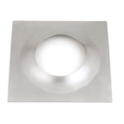 Heat-Fab 8" Saf-T Liner 316 24" x 24" 24g Cover Plate Stainless Steel
