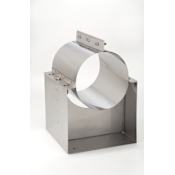 Heat-Fab 32" Saf-T Vent CI+ 32" Saf-T Vent CI+ 430SS Horizontal Support Stainless Steel