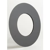 Heat-Fab 8" Stove Pipe Trim Collar Black