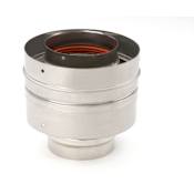 Heat-Fab 3" Saf-T Vent SC Conical Rinnai 90° Elbow Stainless Steel
