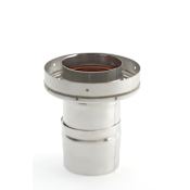 Heat-Fab 3" Saf-T Vent SC Adapter From Stainless Steel