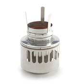Heat-Fab 3" Saf-T Vent SC Horizontal Termination Adapter Stainless Steel
