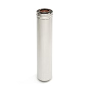 Heat-Fab 3" Saf-T Vent SC 24" Length Stainless Steel