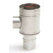 Heat-Fab 3" Saf-T Vent SC Air Intake Tee 3" Stainless Steel