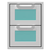 Hestan 16 Inch Wide Double Storage Drawer from the Hestan Outdoor Series Bora Bora
