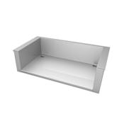 Hestan 42 Inch Wide Insulated Jacket for Hestan Grills Stainless Steel