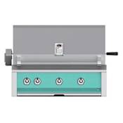Hestan 83000 BTU 36 Inch Wide Liquid Propane Built-In Grill with Tubular U-Burner System Infrared Sear Burners and Rotisserie from the Aspire by Hestan Series Bora Bora